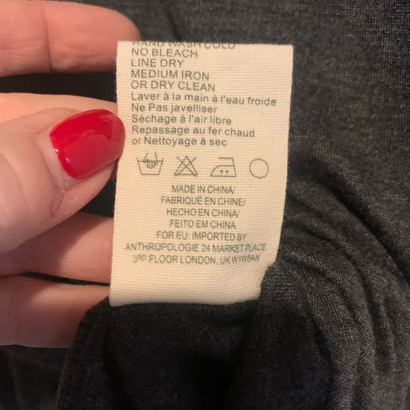 Anthro Sequined Appliqué Bow Blouse - Picture 5 of 5